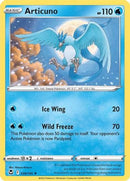 Articuno 036/195  - Holofoil SWSH12 Silver Tempest - Holo Rare