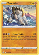Terrakion 097/195  - Holofoil SWSH12 Silver Tempest - Holo Rare