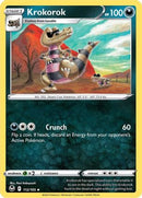 Krokorok 112/195  - Reverse Holofoil SWSH12 Silver Tempest - Uncommon