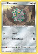 Ferroseed 121/195  - Reverse Holofoil SWSH12 Silver Tempest - Common