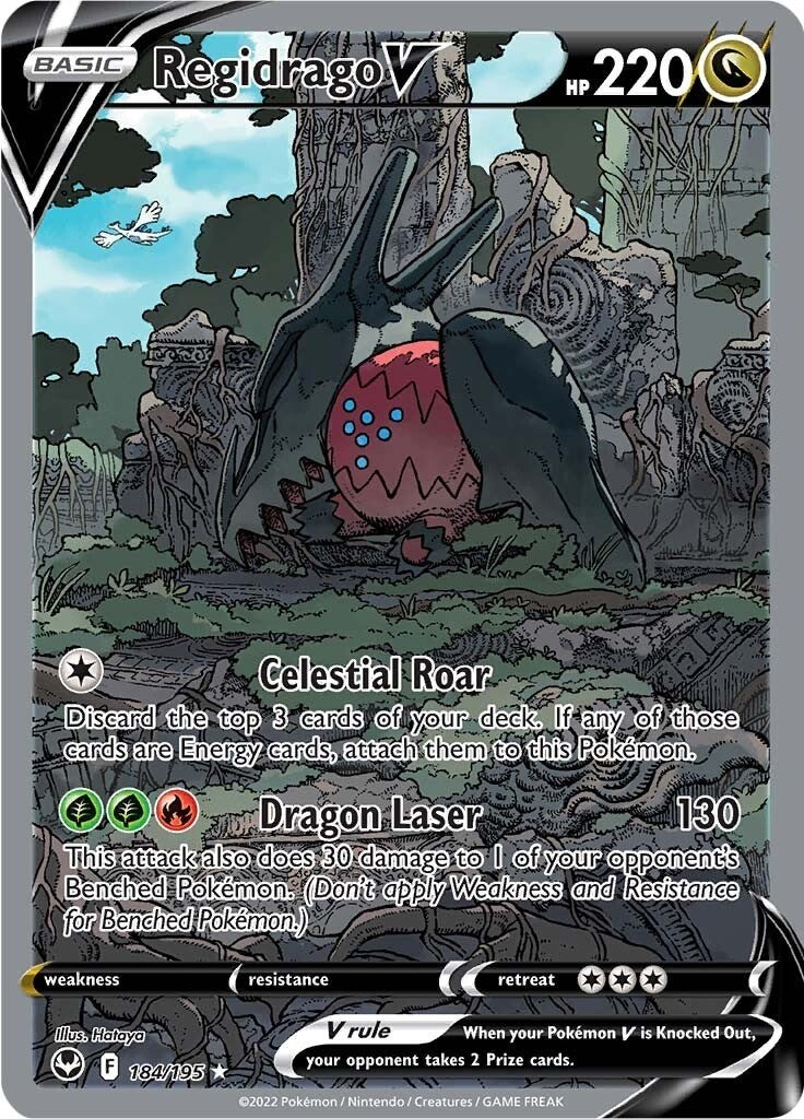 Regidrago V (Alternate Full Art) [SWSH12 - 184/195]
