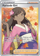 Furisode Girl (Full Art) 190/195  - Holofoil SWSH12 Silver Tempest - Ultra Rare