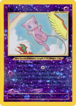 Mew 001/18  - Reverse Holofoil Southern Islands - Promo