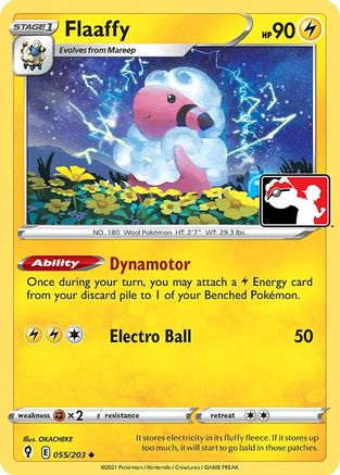 Flaaffy 055/203  - Holofoil Prize Pack Series Cards - Uncommon