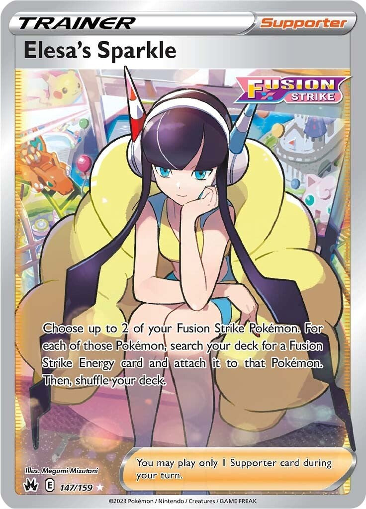 Elesa's Sparkle (Full Art) [CRZ - 147/159]