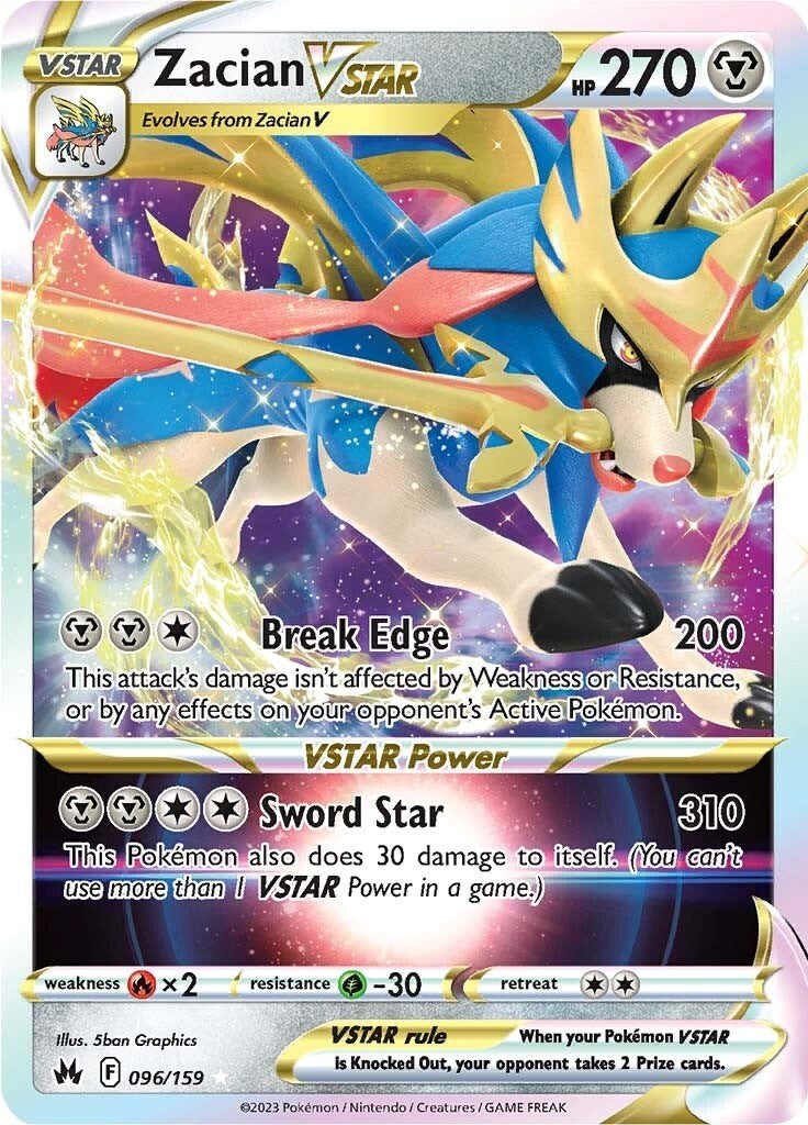 Zacian VSTAR [CRZ - 096]
