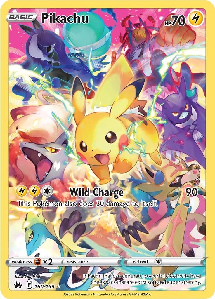 Pikachu (Secret) [CRZ - 160]