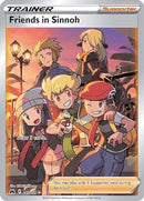 Friends in Sinnoh (Full Art) 149/159  - Holofoil SWSH Crown Zenith - Ultra Rare