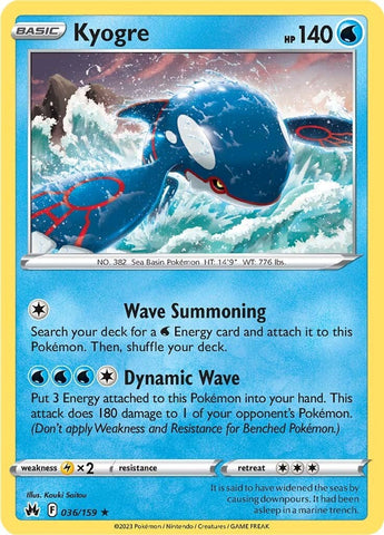 Kyogre [CRZ - 036]