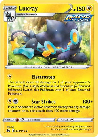 Luxray (43) [CRZ - 043/159]