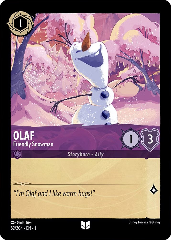 Olaf Friendly Snowman [1 - 52/204]