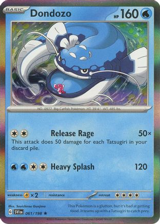 Dondozo 061/198 SV01 Scarlet & Violet Base Set - Rare