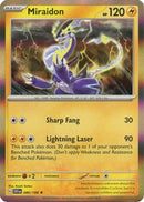 Miraidon 080/198  - Holofoil SV01 Scarlet & Violet Base Set - Rare