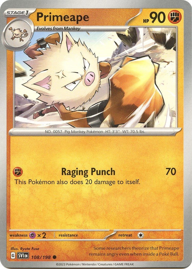 Primeape [SV1 - 108/198]