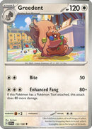 Greedent 152/198  - Reverse Holofoil SV01 Scarlet & Violet Base Set - Uncommon