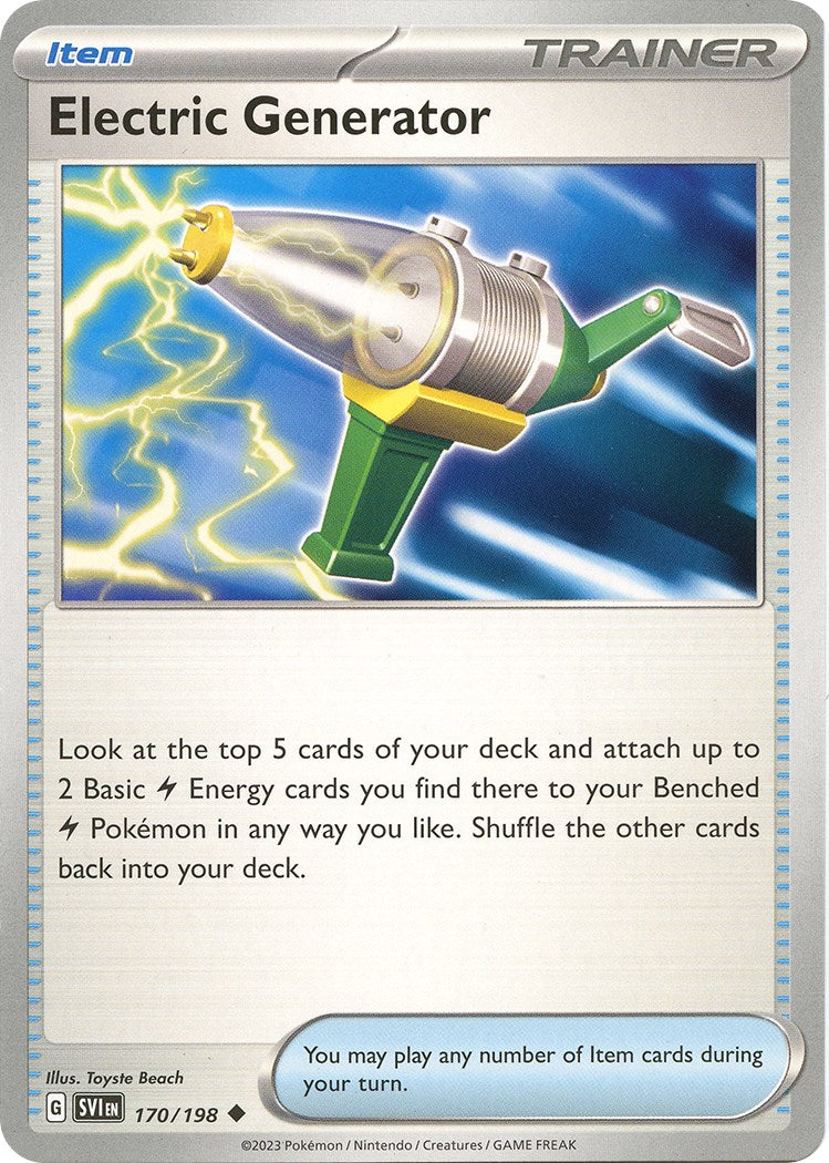 Electric Generator [SVI - 170/198]