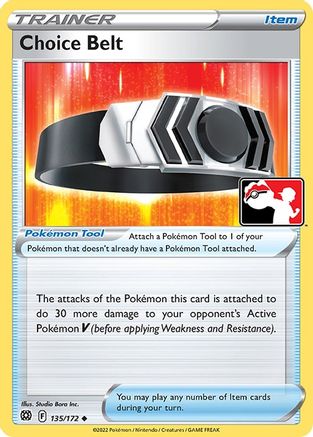 Choice Belt 135  - Holofoil Prize Pack Series Cards - Uncommon