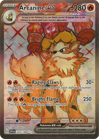 Arcanine ex - 224/198 [SVI - 224/198]