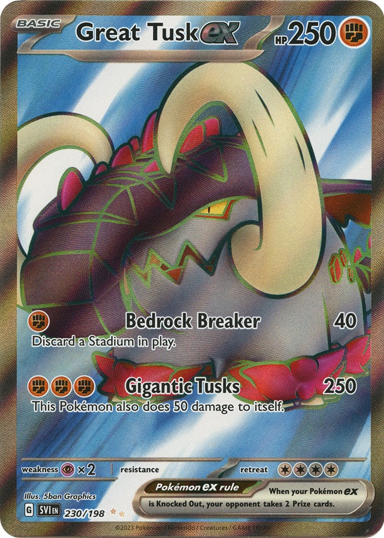 Great Tusk ex - 230/198 [SV1 - 230/198]