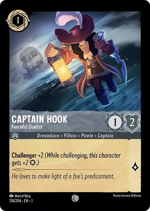 Captain Hook - Forceful Duelist [1 - 174/204]