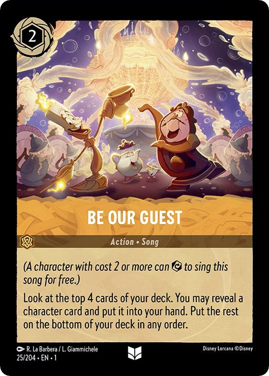 Be Our Guest [1 - 25/204]