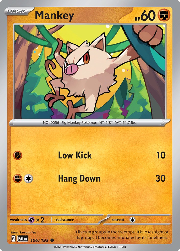 Mankey [PAL - 106/193]