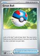 Great Ball 183/193  SV02 Paldea Evolved - Common