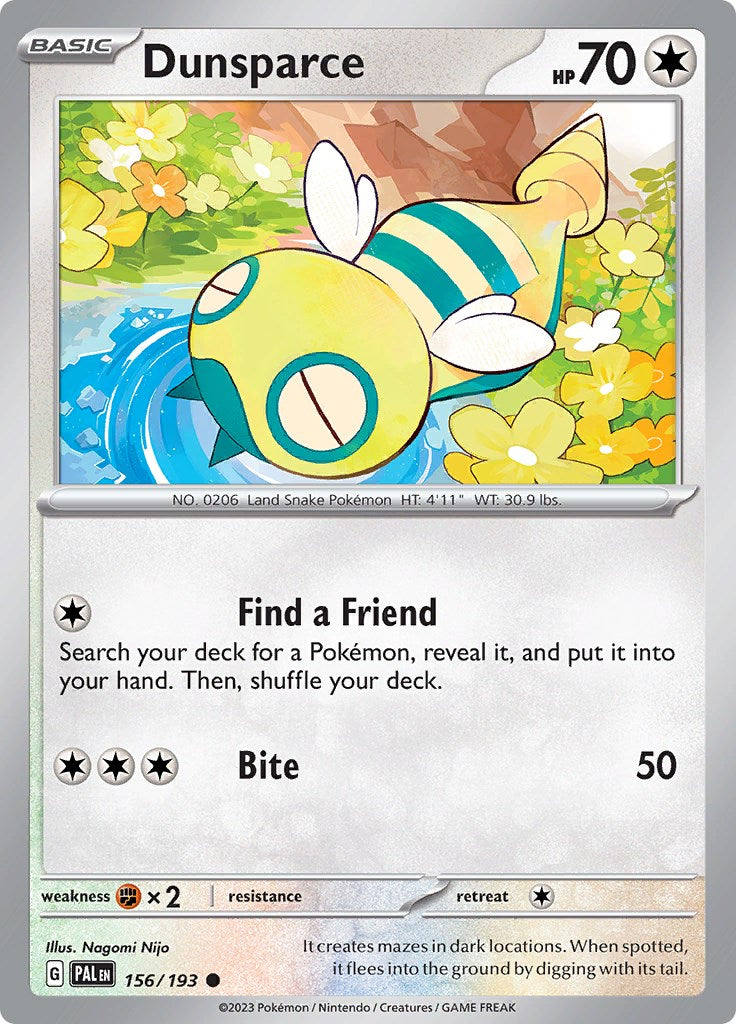 Dunsparce [PAL - 156/193]