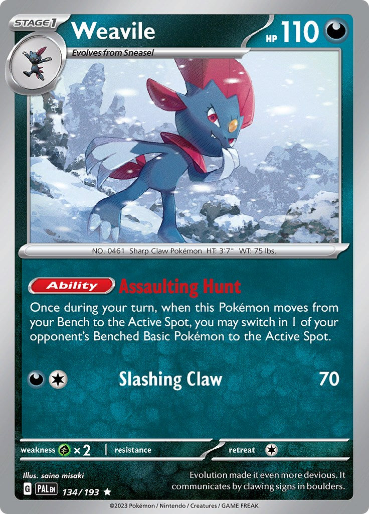 Weavile [PAL - 134/193]