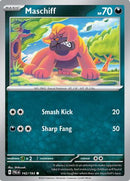 Maschiff 142/193  - Reverse Holofoil SV02 Paldea Evolved - Common