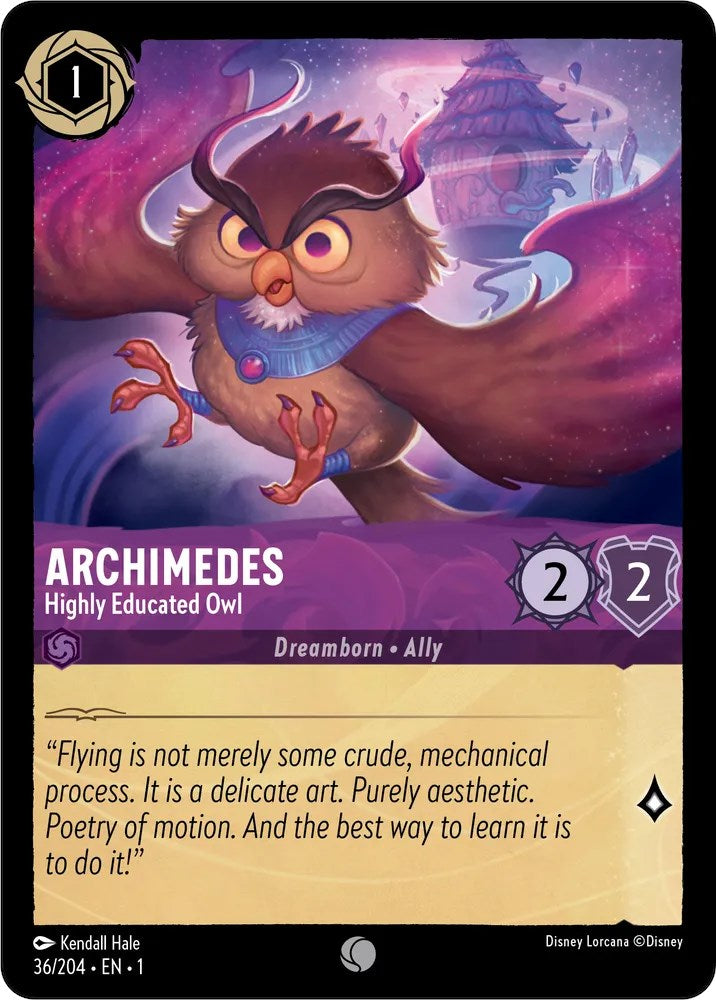 Archimedes - Highly Educated Owl [1 - 36/204]