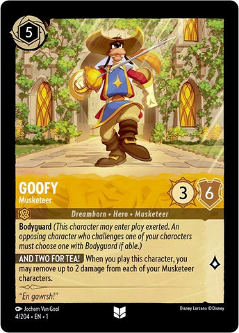 Goofy - Musketeer [1 - 4/204]