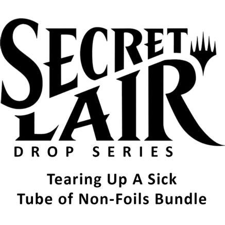 Secret Lair Drop: Tearing Up A Sick Tube of Non-Foils Bundle