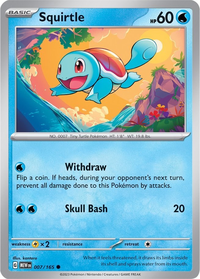 Squirtle [MEW - 007/165]