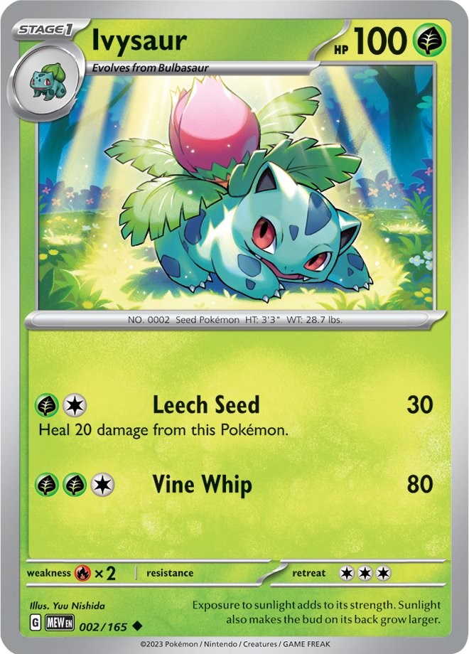 Ivysaur - 002/165 [MEW - 002]