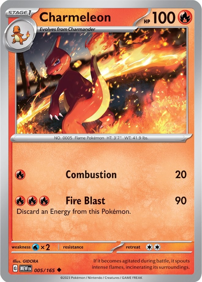 Charmeleon - 005/165 [MEW - 005/165]