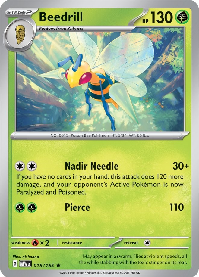 Beedrill [MEW - 015/165]