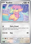 Audino 173/197  - Reverse Holofoil SV03 Obsidian Flames - Common