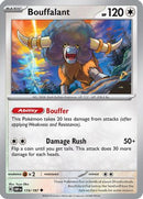 Bouffalant 174/197  - Reverse Holofoil SV03 Obsidian Flames - Uncommon
