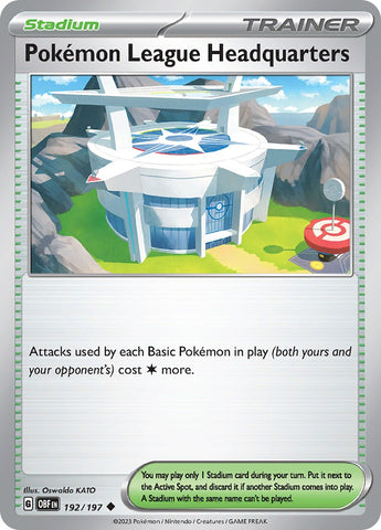 Pokemon League Headquarters [OBF - 192/197]