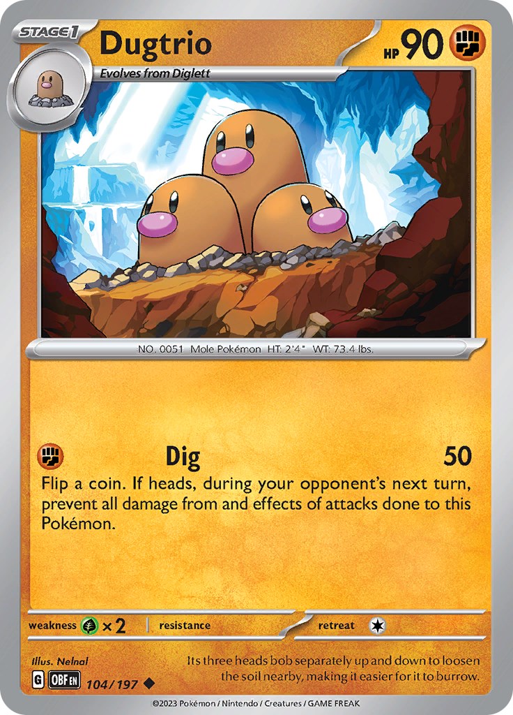 Dugtrio [OBF - 104/197]