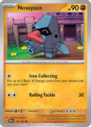 Nosepass 107/197  - Reverse Holofoil SV03 Obsidian Flames - Common