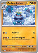 Crabominable 115/197  - Reverse Holofoil SV03 Obsidian Flames - Uncommon