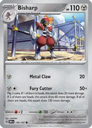 Bisharp 149/197  - Reverse Holofoil SV03 Obsidian Flames - Common
