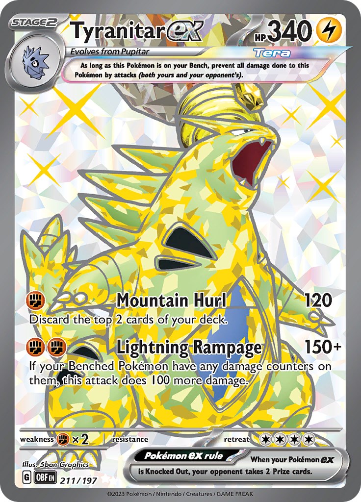 Tyranitar ex [OBF - 211/197]