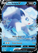 Alolan Vulpix V - 033/195 (Holiday Calendar) [MCAP - 033/195]