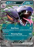 Arbok ex 024/165  - Holofoil SV Scarlet & Violet 151 - Double Rare