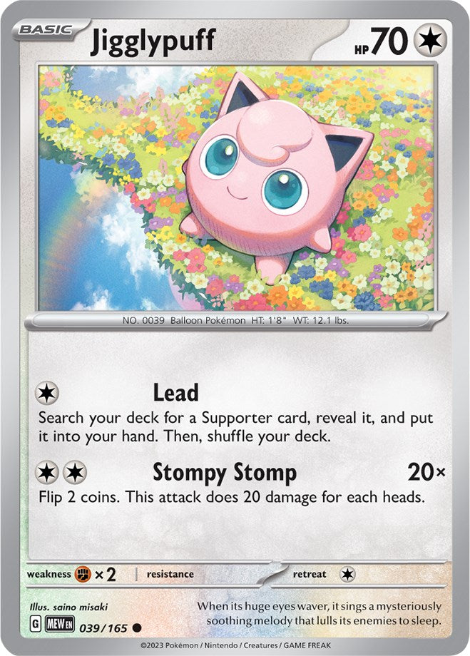 Jigglypuff [MEW - 039/165]