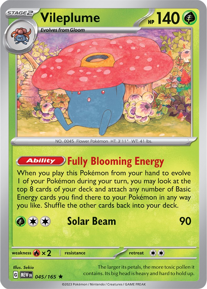 Vileplume [MEW - 045/165]