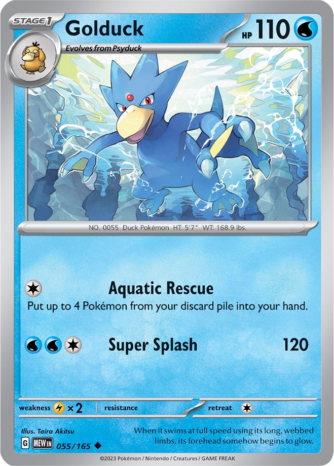 Golduck [MEW - 055/165]